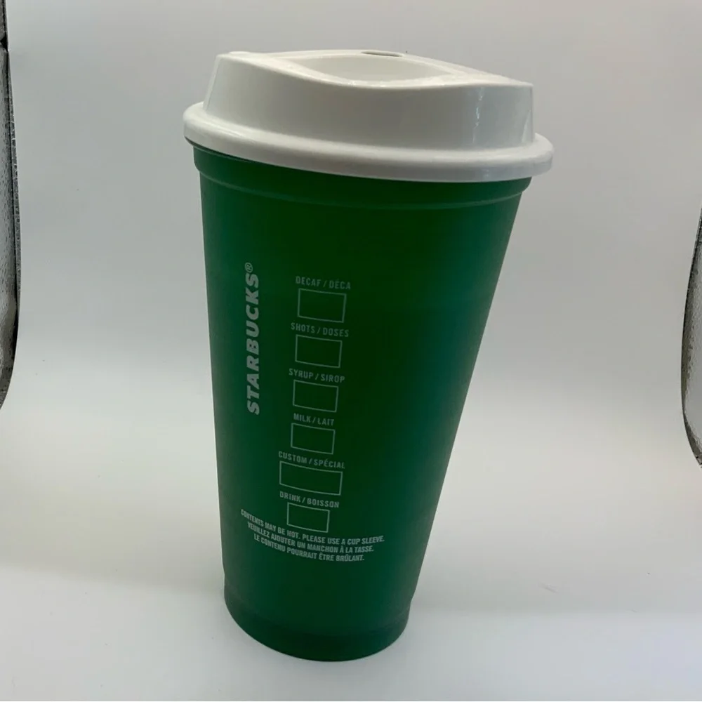 Starbucks Color Changing Coffee Green Tea Travel Reusable Hot/Cold Cup Gift